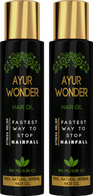 

Ayurgenie Ayurwonder (Combo Pack of 2) Hair Oil(100 ml)