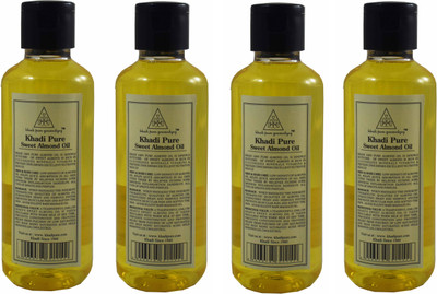 

Khadi Pure NATURAL SWEET ALMOND OIL Hair Oil(840 ml)