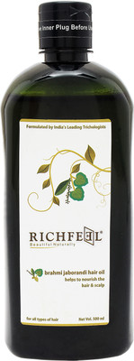 

Richfeel Brahmi Jaborandi Hair Oil(500 ml)
