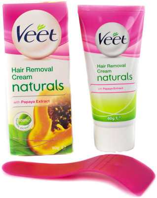 

Veet Naturals Hair Removal Cream Normal To Dry Skin Cream(60 g)