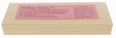 

Makeup Mania Waxing Strips - Ivory-70 Pcs Strips(70 g)