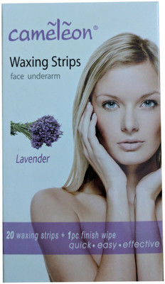 

Cameleon Waxing Strips (Face, underarm) lavender Strips(10 g)
