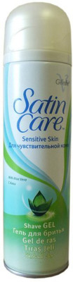 

Gillette Satin Care Sensitive Skin Shave Gel with Aloe Vera Wax(195 g)