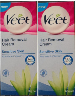 

Veet Moisturing Hair removal cream Cream(120 g, Set of 2)