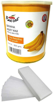 

Out Of Box Beeone Banana Milky Wax With 100 Strips Cream(800 g)