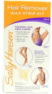 14 Off On Sally Hansen Hair Remover Wax Strip Kit For Body Legs