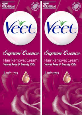 

Veet Supreme Essence 60 Gm(Pack of 2) Cream(120 g, Set of 2)
