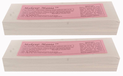 

Makeup Mania Waxing Strips - White-140 Pcs Strips(140 g, Set of 2)