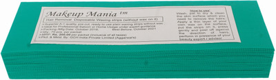 

Makeup Mania Waxing Strips - Green-70 Pcs Strips(70 g)