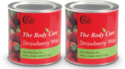 

The Body Care strawberry hot wax 600g pack of 2 Wax(1200 g, Set of 2)