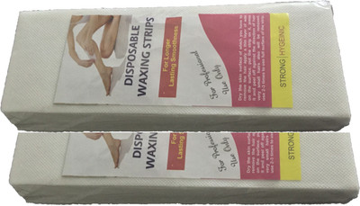 Home Delight White Non Woven Waxing Strip Strips(300 g, Set of 2)
