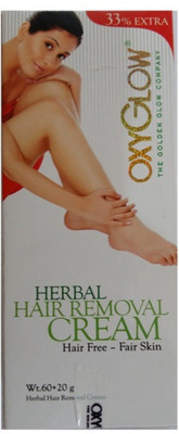 

Oxyglow Herbal Hair Removal Cream, Pack of 2, Cream(160 g, Set of 2)