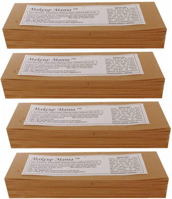 

Makeup Mania Waxing Strips - Beige-280 Pcs Strips(280 g, Set of 4)