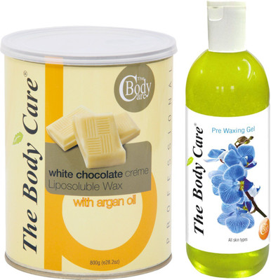 

The Body Care White Chocolate Cream Liposoluble Wax & Pre waxing Gel Cream(1000 g)