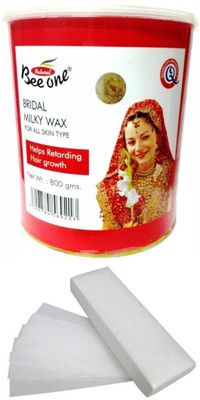 

Out Of Box Beeone Bridal Milky Wax with 100 Strips Cream(800 g)