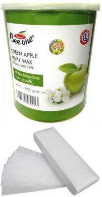 Flipkart - Out Of Box Beeone Green Apple Milky Wax and 100 Strips Cream(800 g)