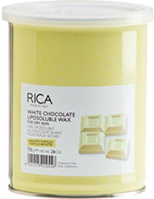 

Rica Liposoluble Wax-White Chocolate-For Dry Skin 800Ml (28.2 Fl.Oz.). Wax(800 ml)