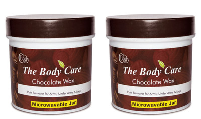 

The Body Care chocolate hot wax 200g pack of 2 Wax(400 g, Set of 2)