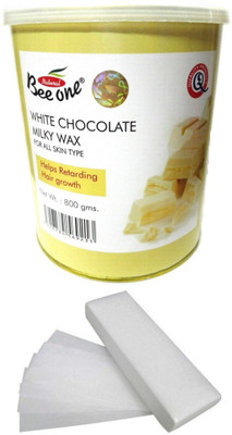 

Out Of Box Beeone White Chocolate Milky Wax and 100 Strips Cream(800 g)