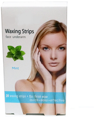 

One Personal Care Professional Range Waxing Strips for | Face | Underarms | with Mint Flavor Wax Strips(20 g)
