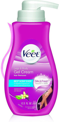 

Veet Gel Hair Remover Cream, Sensitive Formula, 13.50 Ounce Cream(400 ml)