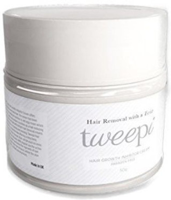 Tweepi Hair Growth Inhibitor- Modern Day Ant Egg Cream- Paraben Free Cream(50 g)