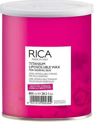 

Rica Titanium liposoluble Wax for normal skin Wax(800 ml)