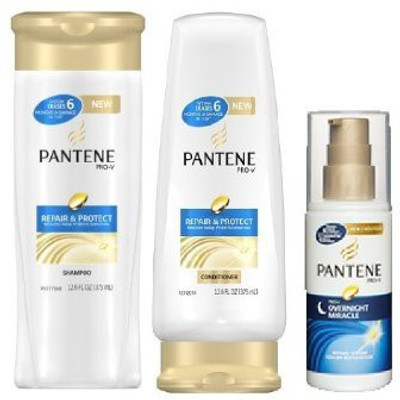 

Pantene Repair And Protect Shampoo Conditioner And Miracle Repair Serum Set(900 ml)