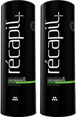 

Recapil Hair Regrowth Serum 60ml Pack Of 2(120 ml)