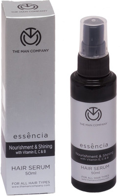 

The Man Company Hair Serum- Nourishment & Shining with Vitamin C, E and B Essential Oils(50 ml)