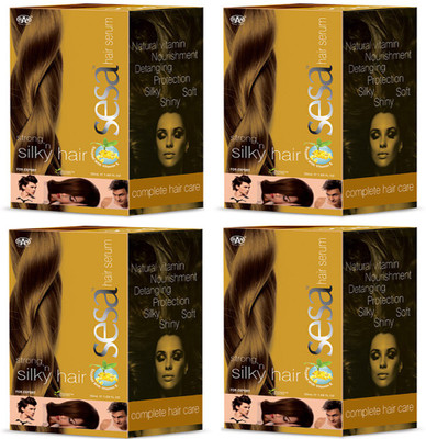 

Sesa Hair Serum Silky Potion Combo Set of 4(60 ml)