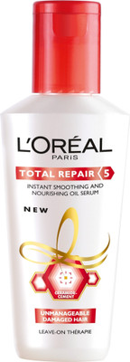 L'Oreal Paris Total Repair 5 Smoothing & Nourishing Oil Serum(80 ml)