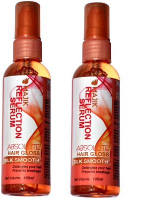 

Majik Best Quality Set of 2 for Smooth Hair Serum(200 ml)