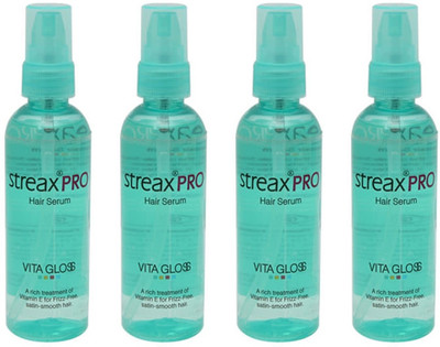 

Streax Pro Hair Serum Vita Gloss-100ml set of 4(400 ml)