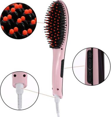 Vmore Digital Display Electronic Brush HQT-906 Hair Straightener