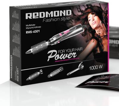 REDMOND Care Multistyler | 3 changeable nozzles RMS-4301 Hair Sty...