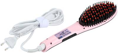 eo Instant Magic Silky Styling Anti Scald Zero Damage Comb QT-907 Hair Straightener (Pink) 