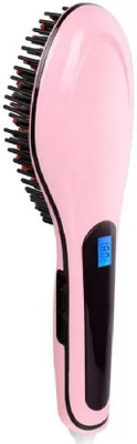 Kumar Retail Hair Straightning Brush HQT-906 Hair Straightener(Pink)