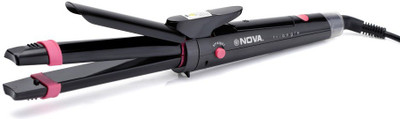 

Nova Wet and Dry Premium Multistyler NHC 993 Hair Straightener(Black)