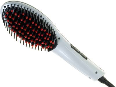 Angela NOVAI CeramicBrush with Digtal Temperature Display Hair St...