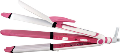 Nova 3 In 1 Beauty Styler Nhs 897 Hair Straightener White