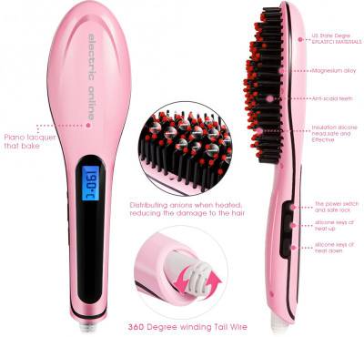 eo Magic Silky Styling Anti Scald Zero Damage HC77 Hair Straighte...