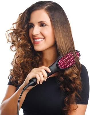 HAIRINSTYLER SSMC4 Hair Straightener (Black) 