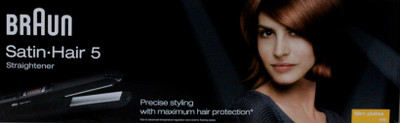 

Braun Precisionliner ESS Hair Straightener(Black)
