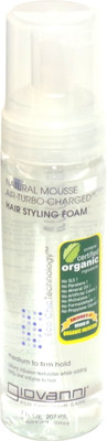 

Giovanni Natural Mousse Air-turbo Charged Hair Styling Foam Mousse(207 ml)