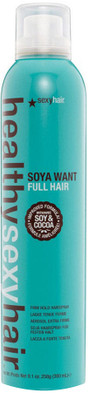 

Sexy Hair Healthy Soy And Cocoa Soya Want Full Hair Firm Hold Hair Spray Spray(273 ml)