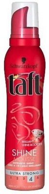 Schwarzkopf All Weather Taft Shine Lamination Effect Shine Mousse Ultra Strong 4 Hair Styler