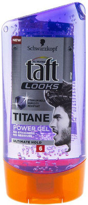 

Schwarzkopf Taft Looks Titane Power Gel Ultimate Hold 6 Gel(150 ml)