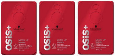 

RE Schwarzkopf Osis Mess Up Pack Of 3 Paste(100 ml)