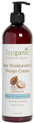 

Topganic Hair Moisturizer And Design Cream With Agran Oil Cream(405 ml)